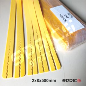 Die Vulcan Wave Slot Ejection Rubber 2X8MM