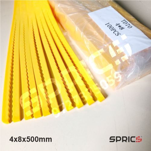 Die Vulcan Wave Slot Ejection Rubber 4X8MM