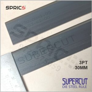 Die 3PT SUPERCUT Cutting Rule 1.05x30MM